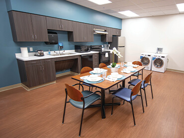 RUSH building interior